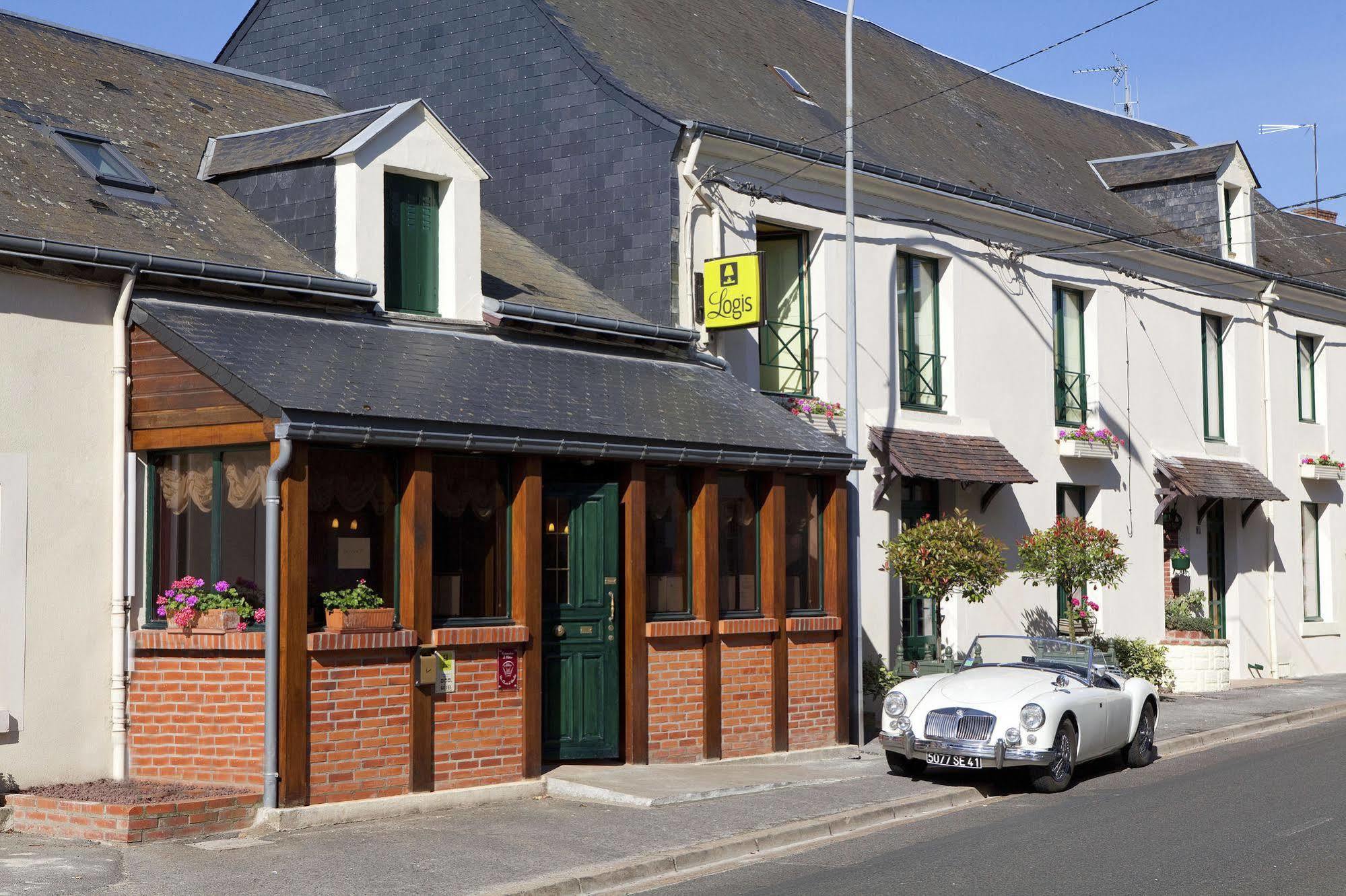 Logis Hotel O En Couleur Oucques-la-Nouvelle Exterior foto